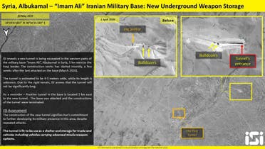Iran building new tunnel at Imam Ali base in east Syria: Satellite images