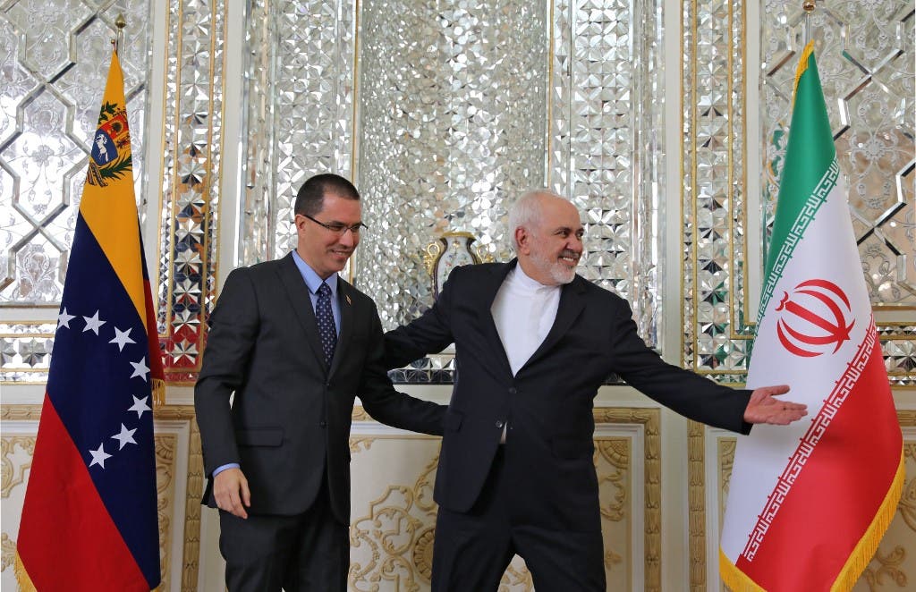 وزير الخارجية الإيراني ونظيره الفنزويلي 