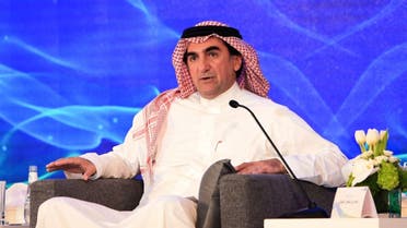Yasir al-Rumayyan, governor of Saudi Arabia's Public Investment Fund speaks during a press conference in the eastern Saudi Arabian region of Dhahran on November 3, 2019.. (File photo: AFP)