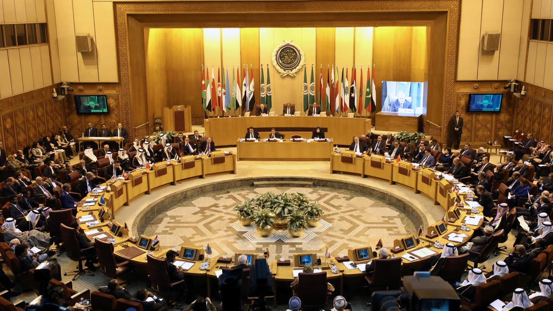 Arab League foreign ministers hold an emergency meeting on Trump's decision to recognise Jerusalem as the capital of Israel, in Cairo, Egypt December 9, 2017. REUTERS/Mohamed Abd El Ghany