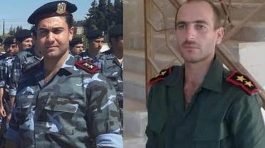 الضابطان في جيش النظام علي اليوسف ووئام زيود
