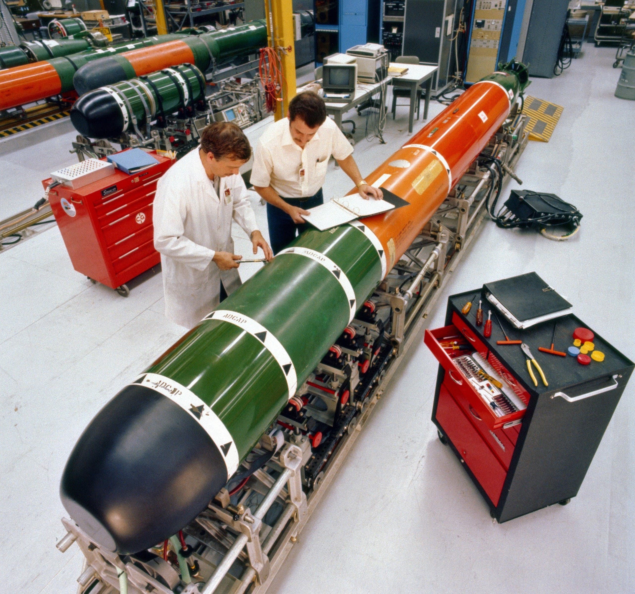 Mk 48 torpedo maintenance