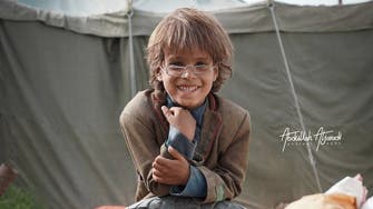Yemeni boy’s wire glasses sell for $10,000, funds Eid clothes for all camp children