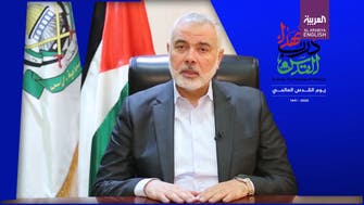 Hamas leader Ismail Haniyeh says Iran top financial, armed supporter of resistance