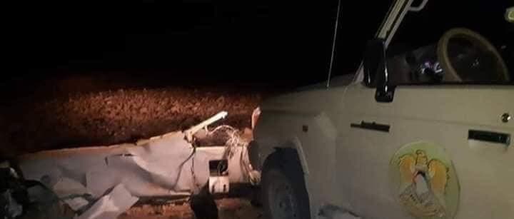 مسيرة تركية أسقطها الجيش الليبي