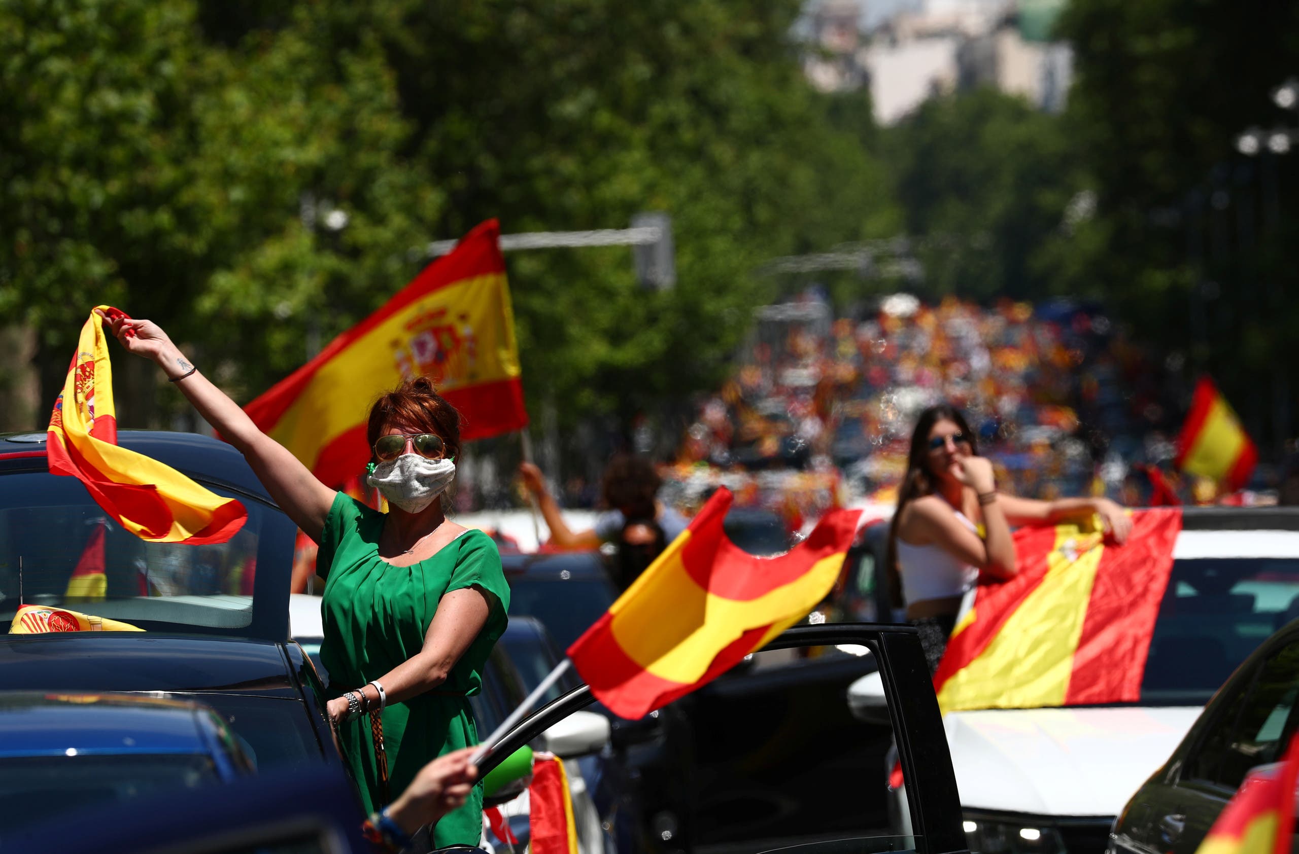 من تظاهرات إسبانيا