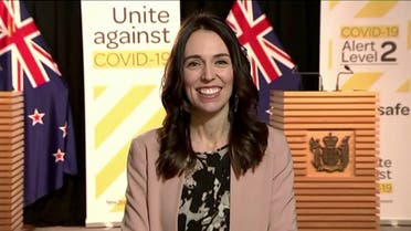 New Zealand Prime Minister Jacinda Ardern was unflustered by an earthquake that struck the capital Wellington while she was doing a live TV interview. (Screengrab)