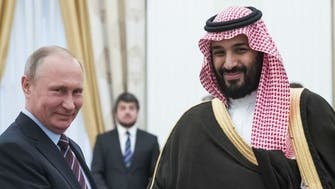 ولي العهد السعودي يبحث مع بوتين سوق الطاقة العالمية