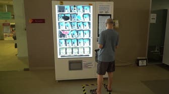 Watch: Singapore installs free mask vending machines to combat coronavirus