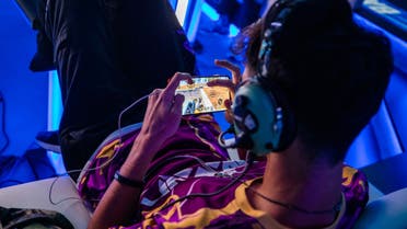 A Fortnite player competing in Gamers Without Borders. (Supplied)