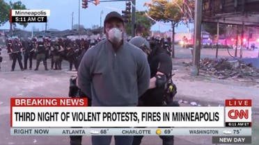 Minnesota State Patrol arrested a CNN reporter reporting live on television. (Twitter)