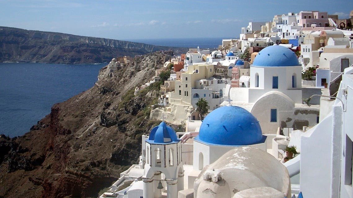 This Sept. 21, 2009, file photo, shows a view of Oia village on the island of Santorini, Greece. (AP)