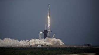 SpaceX rocket lifts off on historic private crewed flight into orbit 