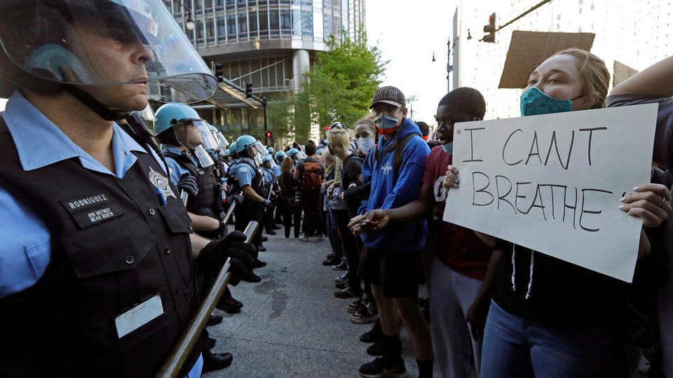 US protests continue despite strict curfews in several cities