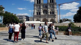 Notre-Dame Cathedral’s forecourt opens to public after long cleanup