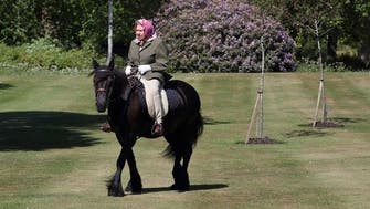 Coronavirus: Queen Elizabeth back in the saddle as British lockdown eases