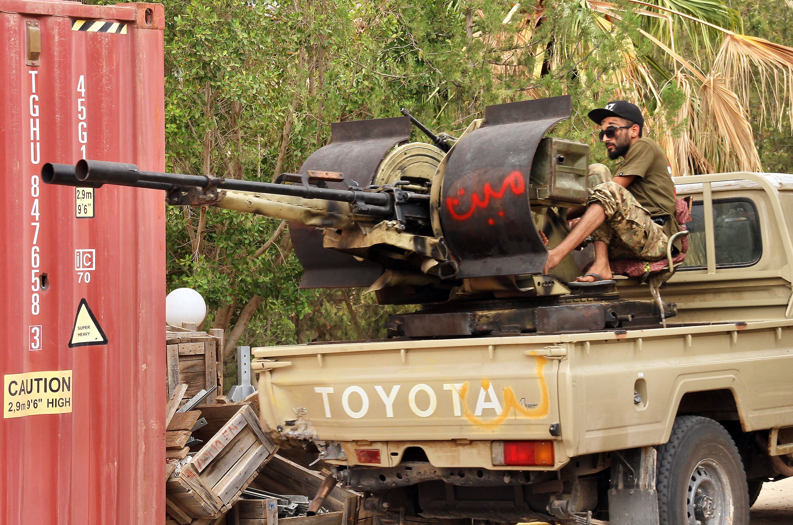 Militiamen in Tripoli, Libya (Archives - France Press)