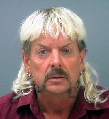 This undated file photo provided by the Santa Rose County Jail in Milton, Fla., shows Joseph Maldonado-Passage, also known as Joe Exotic. (AP)