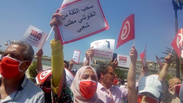 الشارع التونسي يغلي.. "ارحل يا الغنوشي"