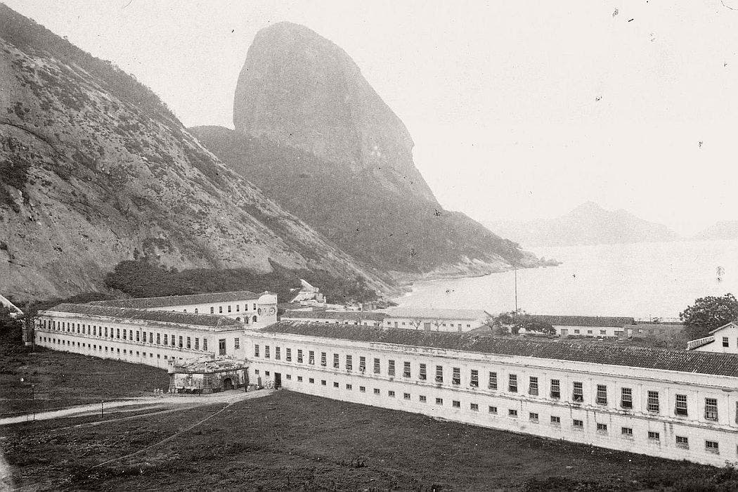 الأكاديمية العسكرية بريو دي جانيرو عام 1890