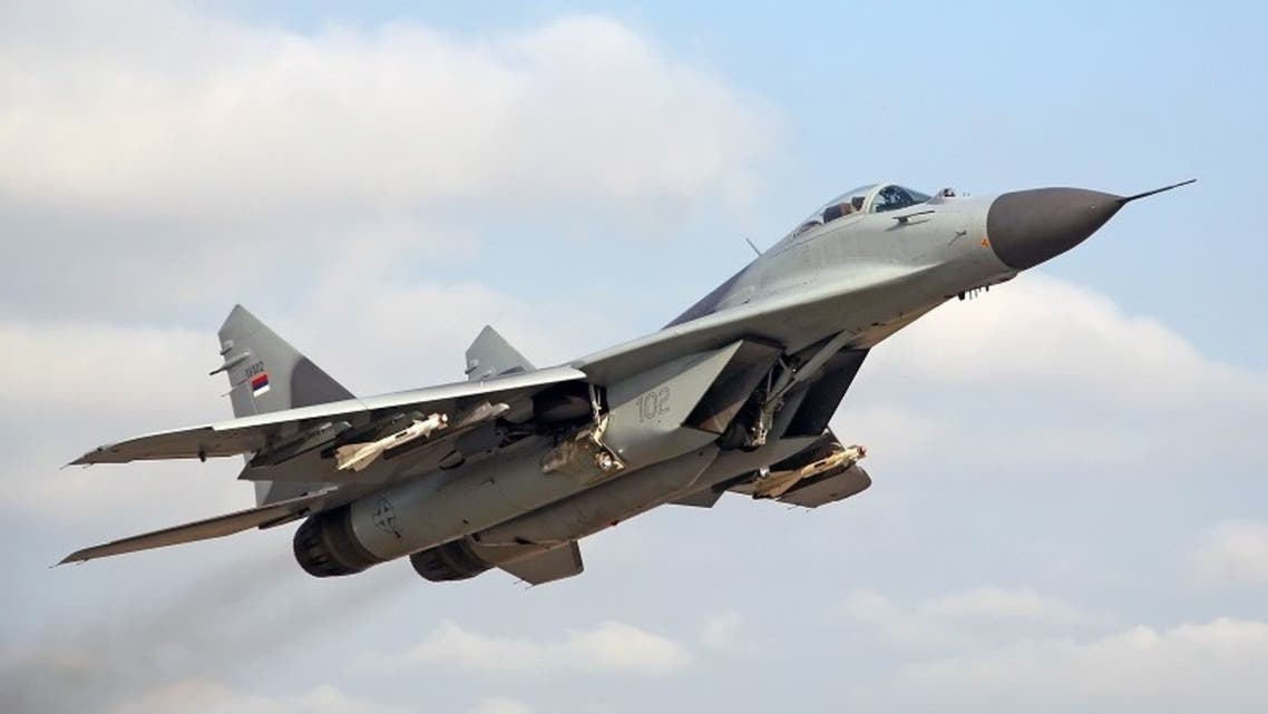 Russia sends second batch of advanced MiG-29 fighter jets to Syria. (Twitter/@RusEmbSyria)