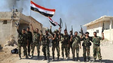 Syrian regime forces. (AFP)