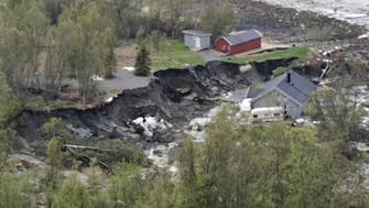 Landslide in Arctic Norway sweeps away eight homes
