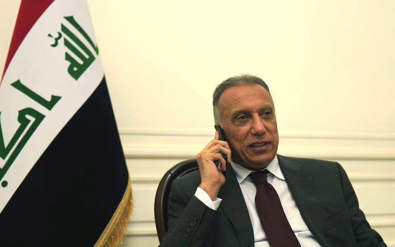 رئيس الحكومة العراقية مصطفى الكاظمي