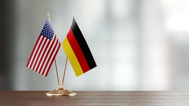 العلم الألماني والأميركي - تعبيرية