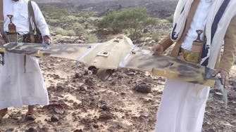 فيديو.. الجيش اليمني يسقط طائرة حوثية في صرواح