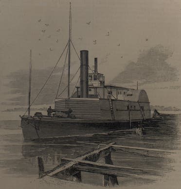 رسم تخيلي للسفينة بلانتر