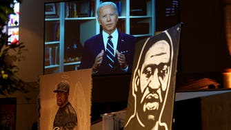 Former US VP Biden tells George Floyd funeral now is time for racial justice