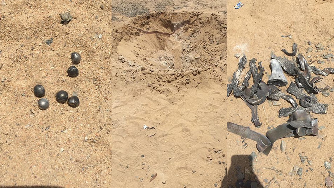 The Arab Coalition has intercepted a ballistic missile targeting Saudi Arabia. (SPA)