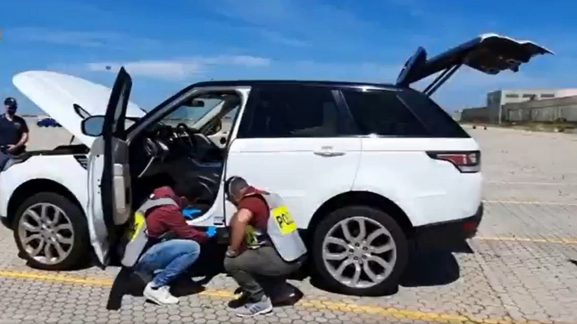 Italian authorities seized 30 stolen vehicles being shipped to Turkey and Libya. (Twitter)