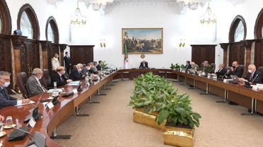 رئيس الجزائر وعقيلة صالح