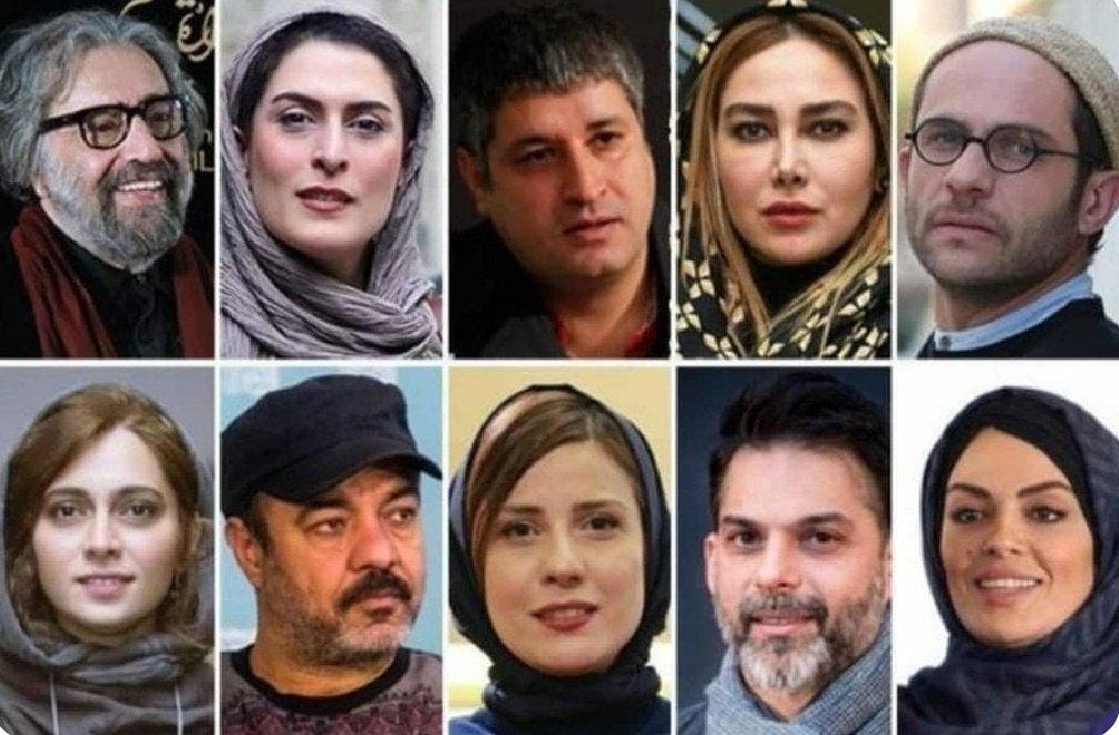 عدد من الفنانين والمخرجين المقاطعين