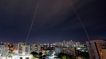 Iron Dome anti-missile system fires interception missiles as rockets are launched from Gaza towards Israel, in the city of Ashkelon, Israel, February 23, 2020. REUTERS/ Amir Cohen