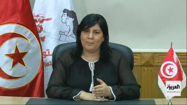 رئيسة الحزب الدستوري الحر التونسي عبير موسي