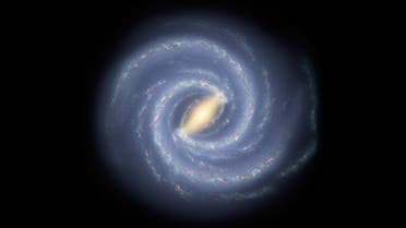 A NASA concept image of the Milky Way galaxy. (File photo: AFP)