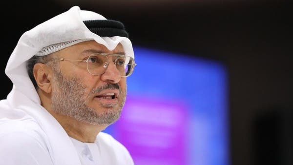 قرقاش: من الأفضل أن تتوقف تركيا عن التدخل بالشأن العربي