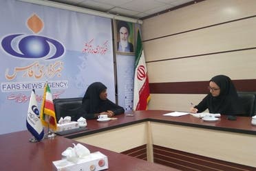 بديعة زكزاكي في مقابلة مع وكالة فارس للانباء التابعة للحرس الثوري الإيراني