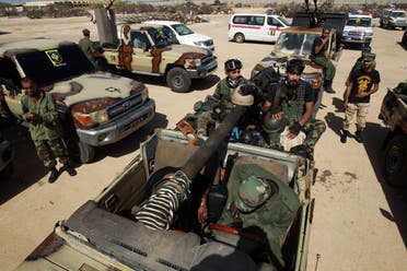 عناصر من الجيش الوطني الليبي