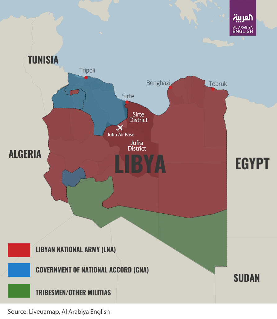 Карта ливии война в ливии