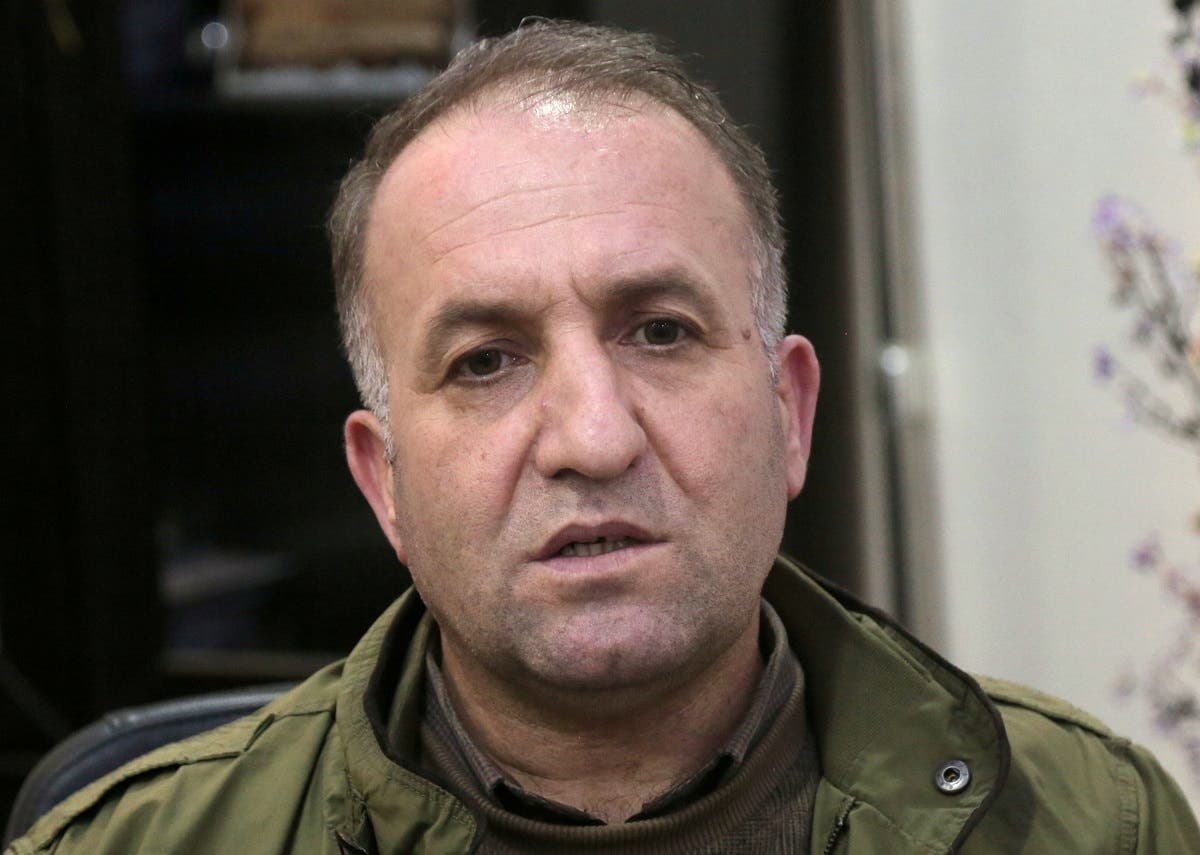 A file photo of Badran Jia Kurd during an interview with Reuters in Qamishli, Syria March 11, 2019. (Reuters)