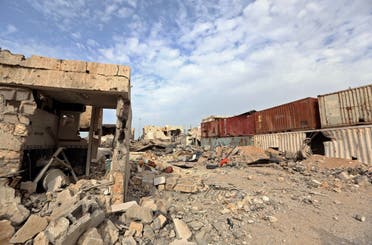 الدمار الذي لحق بسرت بسبب تنظيم داعش
