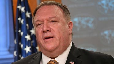 US Secretary of State Mike Pompeo gives a news conference in Washington, US, June 24, 2020. (Reuters)