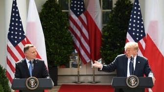 Polish president urges Trump to keep US troops in Europe