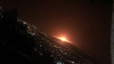 Explosion in eastern Tehran