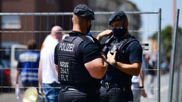عناصر من الشرطة الألمانية (فرانس برس)
