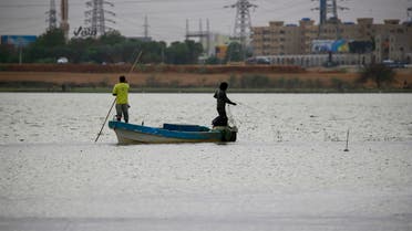 من الخرطوم.. مركي صيد في نهر النيل (أرشيفية- فرانس برس)